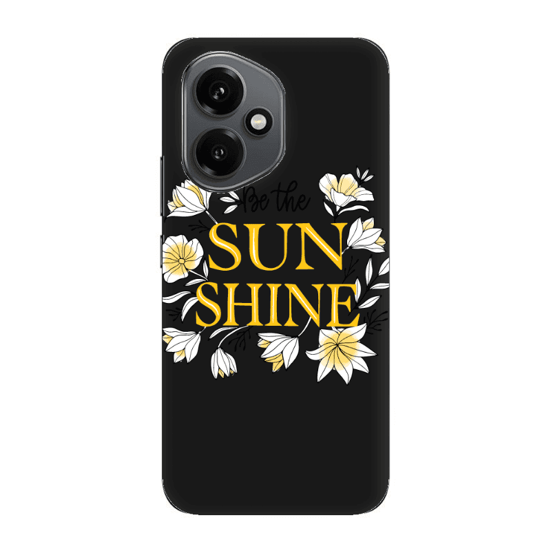 Honor Magic 400 Sun Shine Black Colored Silicone TPU Θήκη