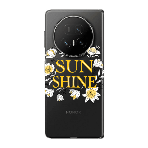 Honor Magic V5 Sun Shine Transparent Silicone TPU Θήκη