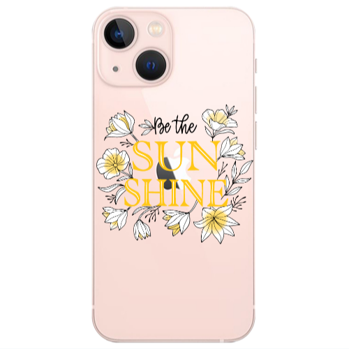 Apple iPhone 13 Sun Shine Transparent Silicone TPU Θήκη