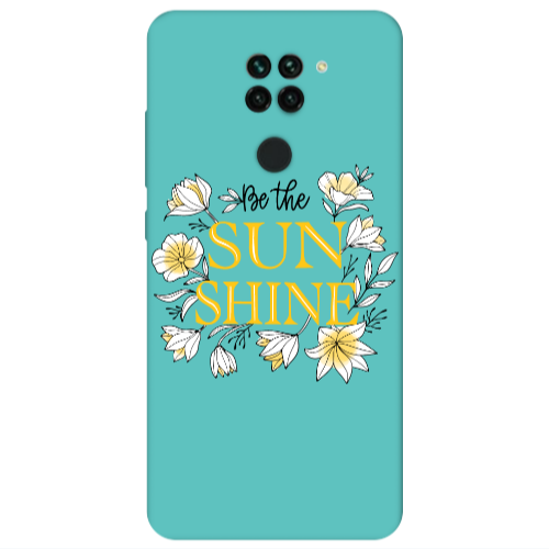 Xiaomi Redmi Note 9 Sun Shine Turquoise Colored Silicone TPU Θήκη
