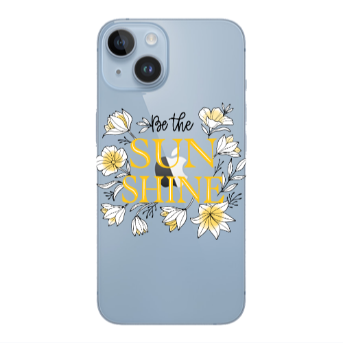 Apple iPhone 14  Sun Shine Transparent Silicone TPU Θήκη