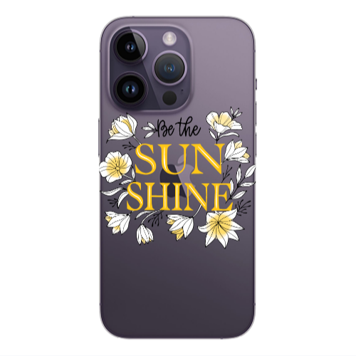 Apple iPhone 14 Pro  Sun Shine Transparent Silicone TPU Θήκη