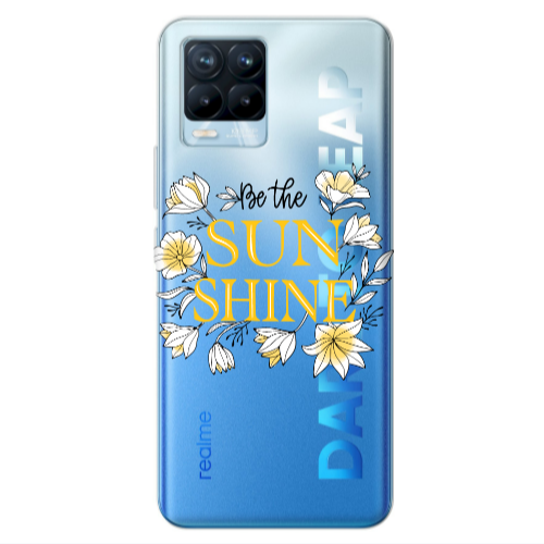 Realme 8 Pro Sun Shine Transparent Silicone TPU Θήκη