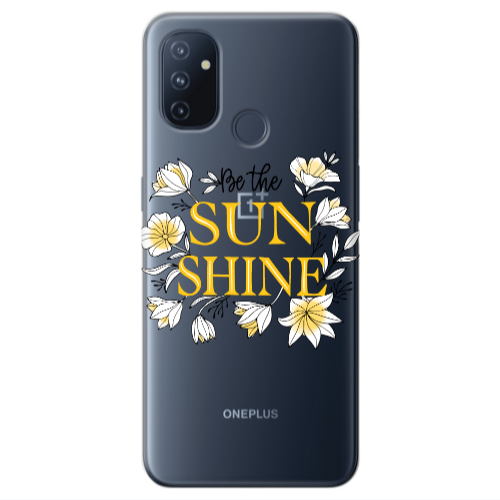 Oneplus Nord 100 Sun Shine Transparent Silicone TPU Θήκη