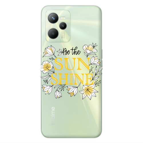 Realme C35 Sun Shine Transparent Silicone TPU Θήκη