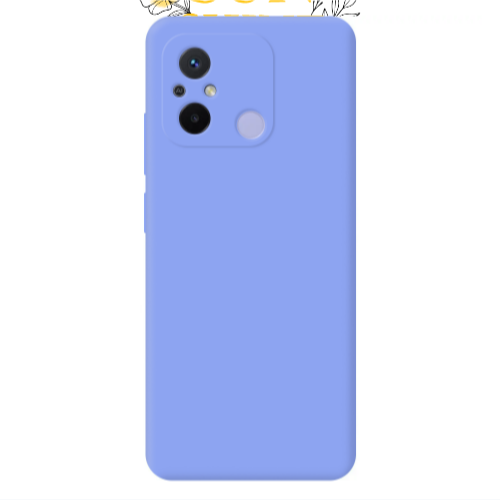 Xiaomi Redmi 12C Sun Shine Light Purple Colored Silicone TPU Θήκη