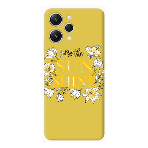 Xiaomi Redmi 12 Sun Shine Yellow Colored Silicone TPU Θήκη