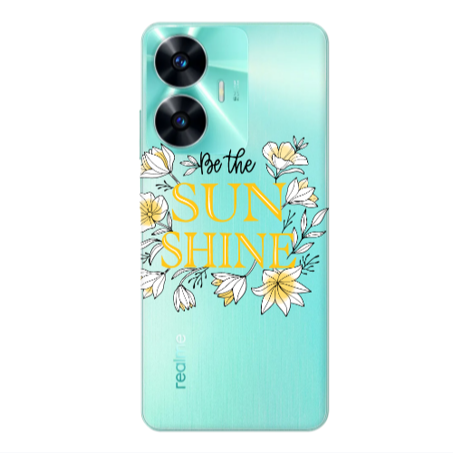 Realme C55 Sun Shine Transparent Silicone TPU Θήκη