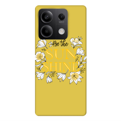 Xiaomi Redmi Note 13 5G Sun Shine Yellow Colored Silicone TPU Θήκη