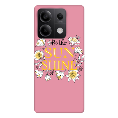 Xiaomi Redmi Note 13Pro 5G Sun Shine Pink Colored Silicone TPU Θήκη