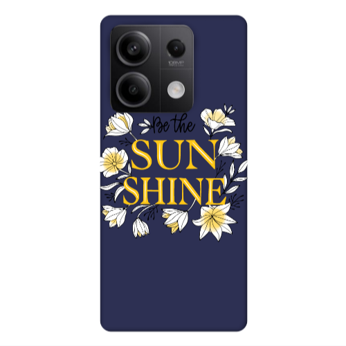Xiaomi Redmi Note 13Pro 5G Sun Shine Dark blue Colored Silicone TPU Θήκη