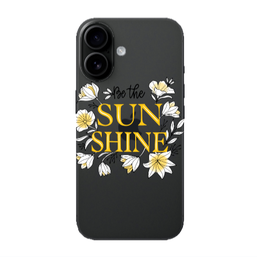 Apple Iphone 16 Sun Shine Transparent Silicone TPU Θήκη