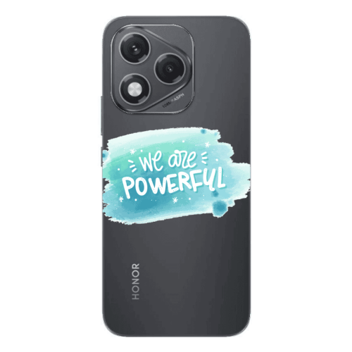Honor 400 Lite We are Powerful Transparent Silicone TPU Θήκη