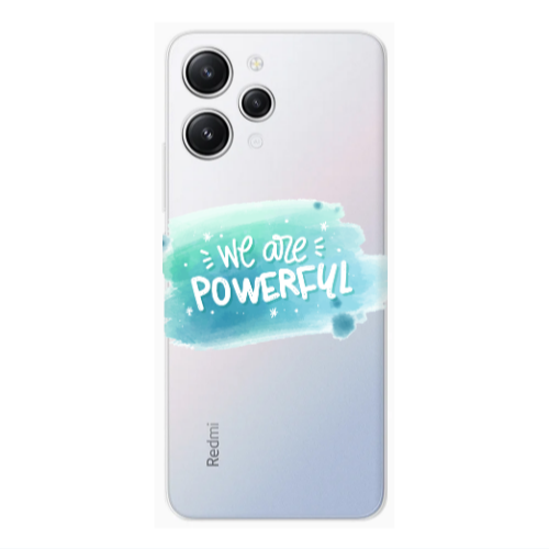 Xiaomi Redmi 12 We are Powerful Transparent Silicone TPU Θήκη