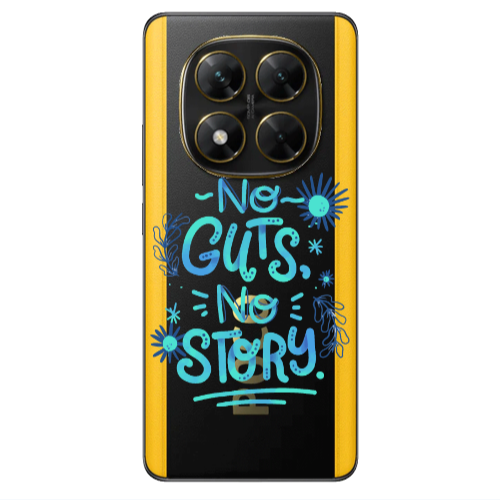 Xiaomi Poco X7 No guts no story Transparent Silicone TPU Θήκη