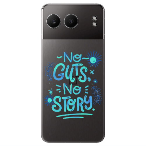 Oneplus Nord 4 No guts no story Transparent Silicone TPU Θήκη