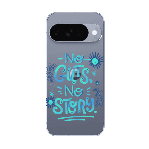 Google Pixel 10 No guts no story Transparent Silicone TPU Θήκη