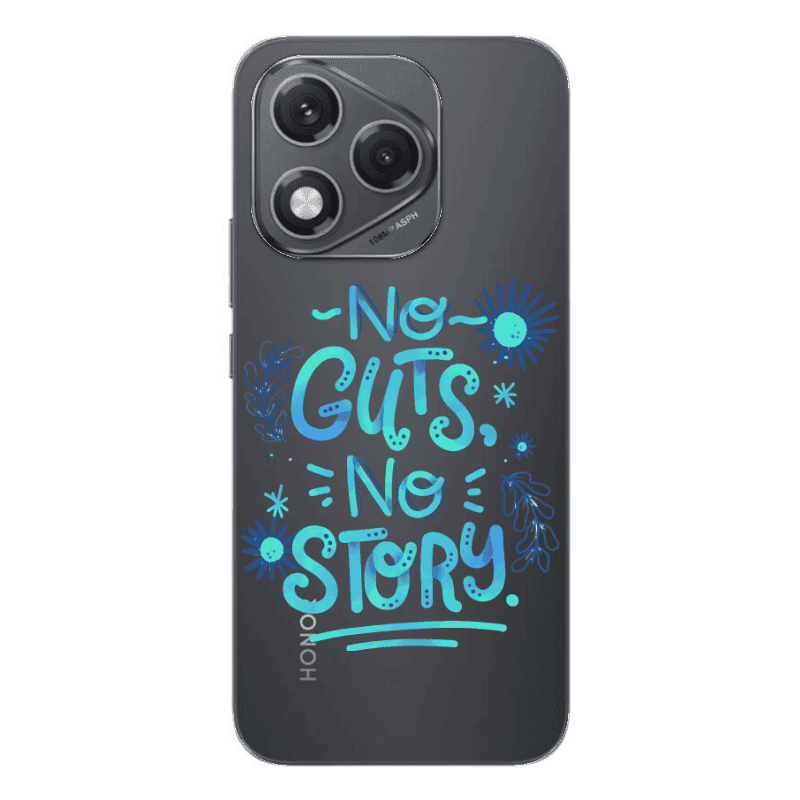 Honor 400 Lite No guts no story Transparent Silicone TPU Θήκη