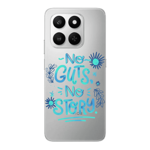 Honor Magic 400 Smart No guts no story Transparent Silicone TPU Θήκη