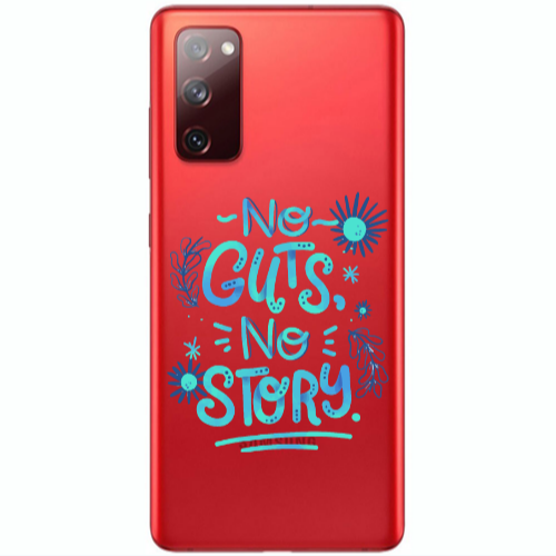 Samsung S20 FE No guts no story Transparent Silicone TPU Θήκη