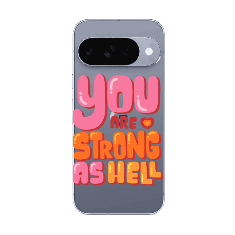 Google Pixel 10 You are Love Strong Transparent Silicone TPU Θήκη