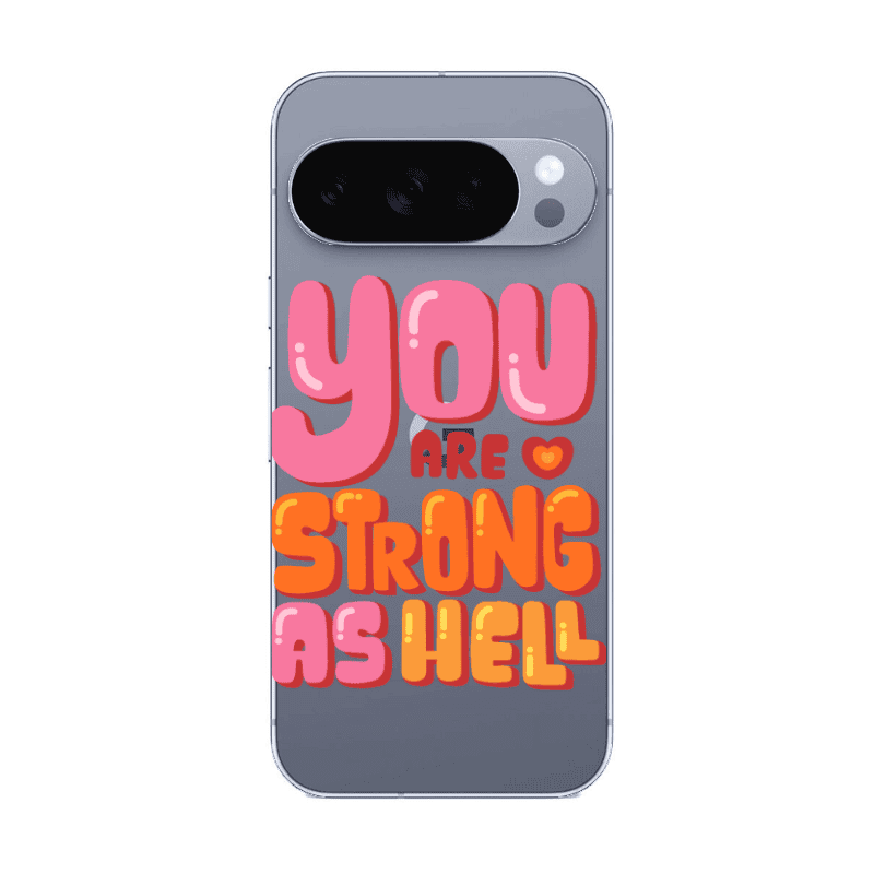 Google Pixel 10 Pro XL You are Love Strong Transparent Silicone TPU Θήκη