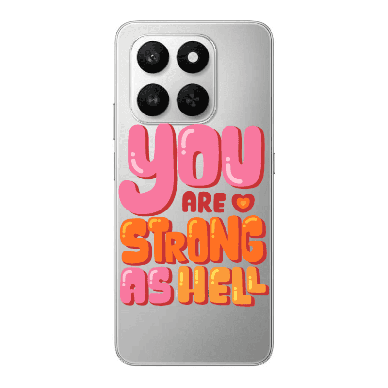 Honor Magic 400 Smart You are Love Strong Transparent Silicone TPU Θήκη