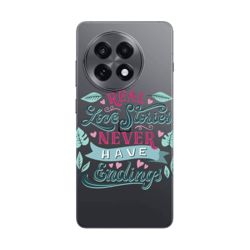 Oneplus 13 5G Love Stories Transparent Silicone TPU Θήκη