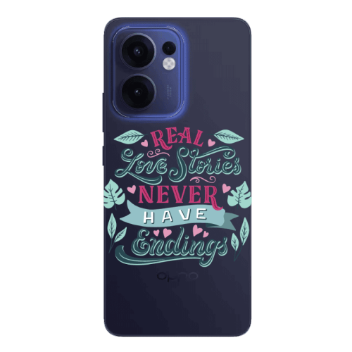 Oppo Reno13 FS Love Stories Transparent Silicone TPU Θήκη