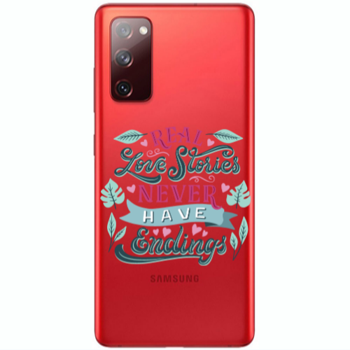 Samsung S20 FE Love Stories Transparent Silicone TPU Θήκη