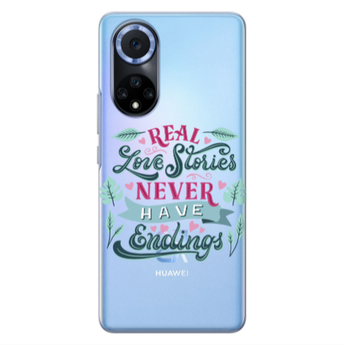 Huawei Nova 9 Love Stories Transparent Silicone TPU Θήκη