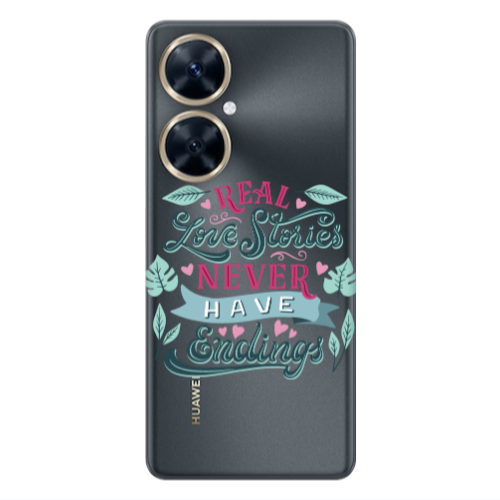 Huawei Nova 11i Love Stories Transparent Silicone TPU Θήκη