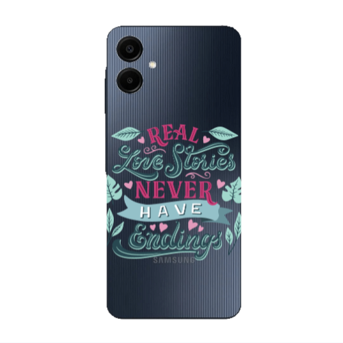 Samsung A06 Love Stories Transparent Silicone TPU Θήκη