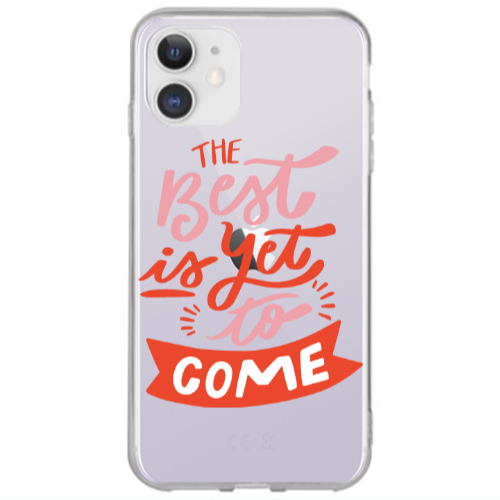 Apple iPhone 12 The Best Transparent Silicone TPU Θήκη