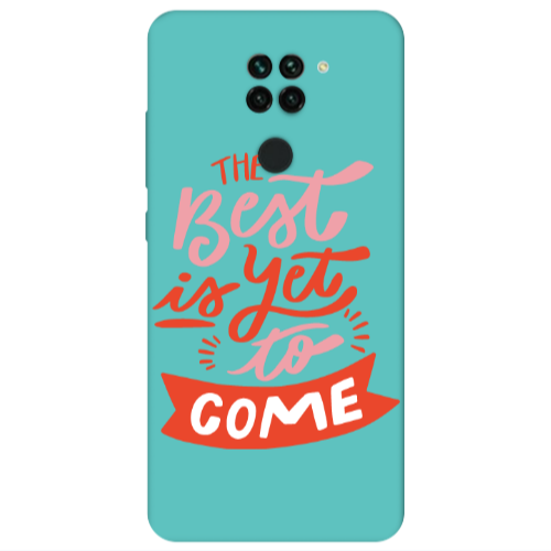 Xiaomi Redmi Note 9 The Best Turquoise Colored Silicone TPU Θήκη