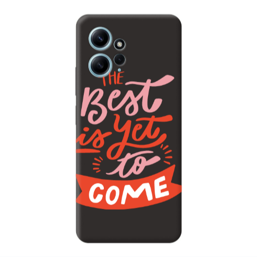 Xiaomi Redmi Note 12 4G The Best Black Colored Silicone TPU Θήκη