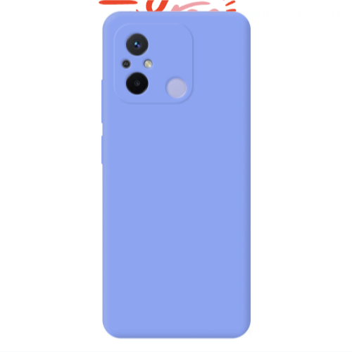 Xiaomi Redmi 12C The Best Light Purple Colored Silicone TPU Θήκη