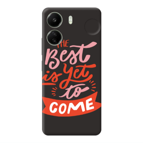 Xiaomi Redmi 13C The Best Black Colored Silicone TPU Θήκη