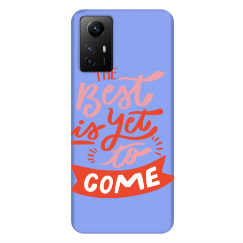 Xiaomi Redmi Note 12s The Best Light Purple Colored Silicone TPU Θήκη