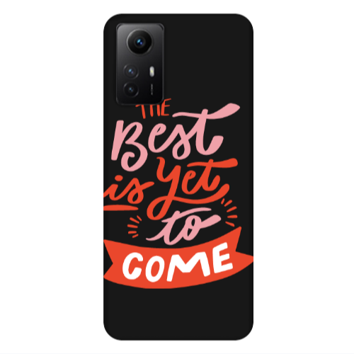 Xiaomi Redmi Note 12s The Best Black Colored Silicone TPU Θήκη