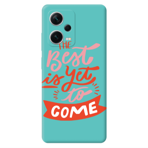 Xiaomi Poco X5 The Best Turquoise Colored Silicone TPU Θήκη