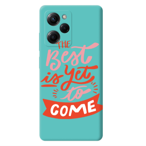 Xiaomi Poco X5 Pro The Best Turquoise Colored Silicone TPU Θήκη