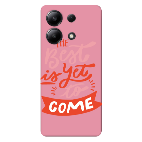 Xiaomi Redmi Note 13 4G The Best Pink Colored Silicone TPU Θήκη