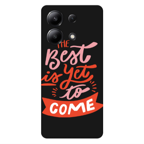Xiaomi Redmi Note 13 4G The Best Black Colored Silicone TPU Θήκη