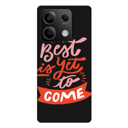 Xiaomi Redmi Note 13Pro 5G The Best Black Colored Silicone TPU Θήκη