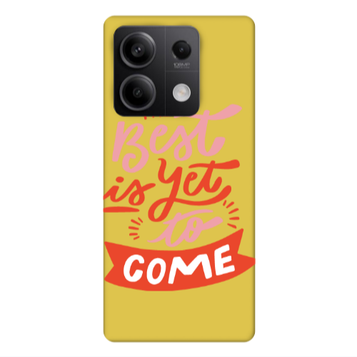 Xiaomi Redmi Note 13Pro 5G The Best Yellow Colored Silicone TPU Θήκη
