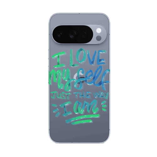 Google Pixel 10 Pro XL I Love My self Transparent Silicone TPU Θήκη