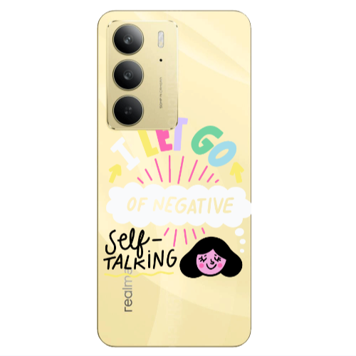 Realme C 75 Let go Self talking Transparent Silicone TPU Θήκη