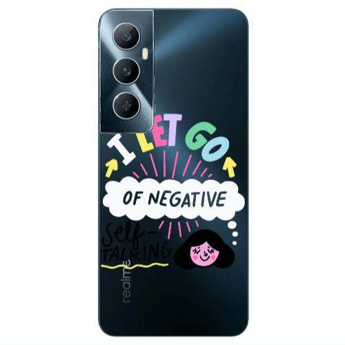 Realme C65 Let go Self talking Transparent Silicone TPU Θήκη