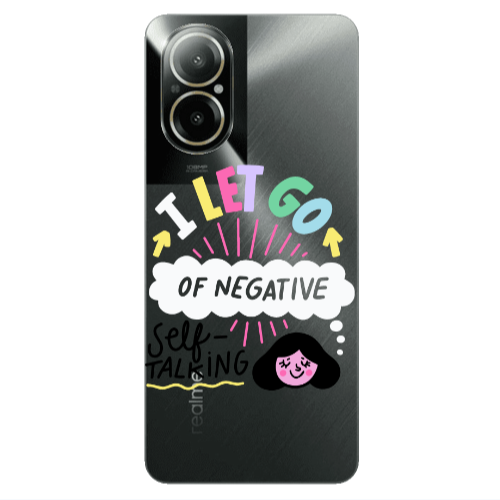 Realme C67 Let go Self talking Transparent Silicone TPU Θήκη